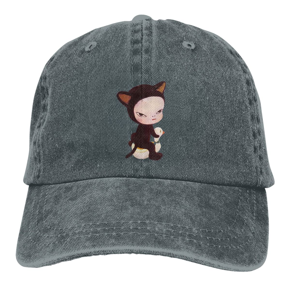 Golf Cap Dad - Снэпбэк Кепка с эффектом потертости для