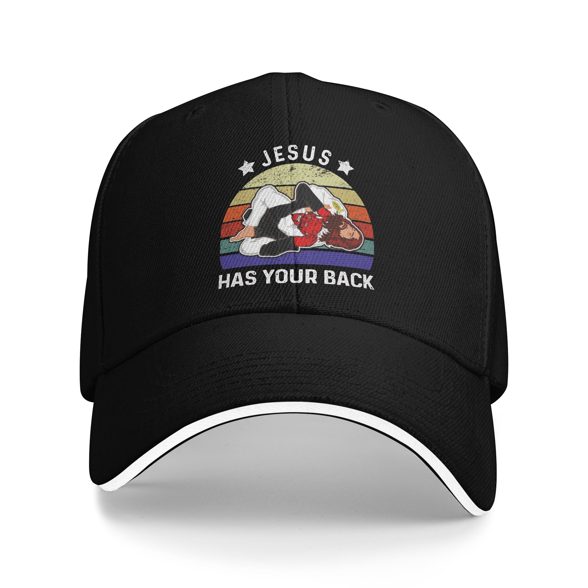 Golf Cap Dad - Кепка для джиу-джитсу с надписью «Jesus
