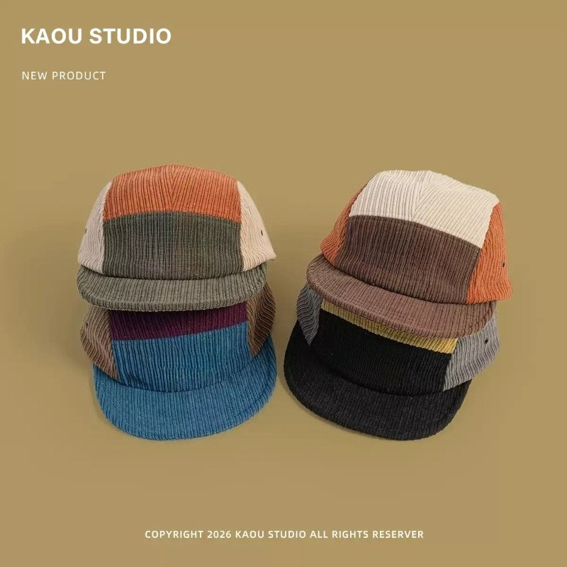 Мужская и женская бейсболка из – обзор и цена Corduroy Cap 5 Panel
