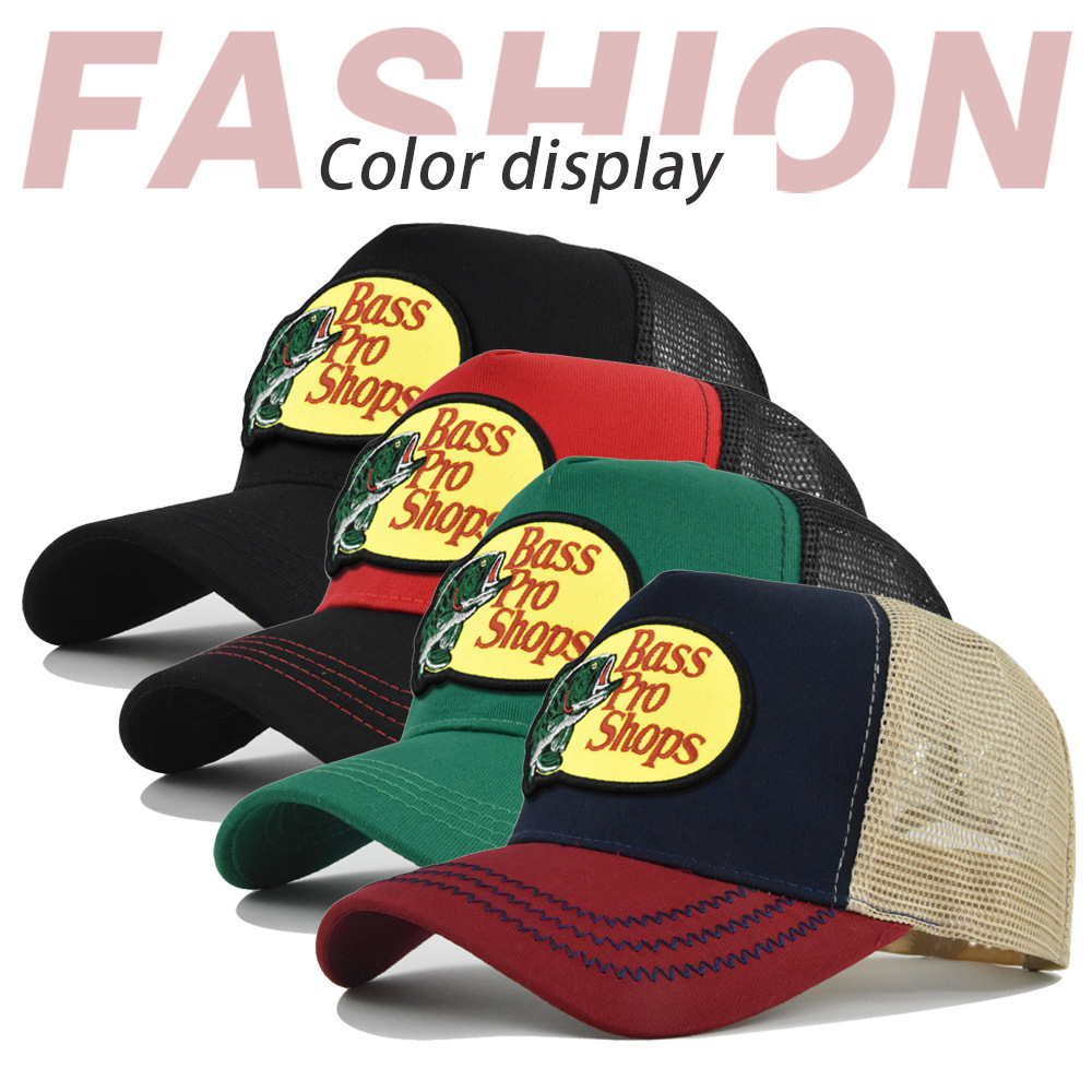 Модные бейсболки с принтом рыб – обзор и цена Trucker Cap Mesh